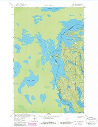 Snow Bay Minnesota Historical topographic map, 1:24000 scale, 7.5 X 7.5 Minute, Year 1963