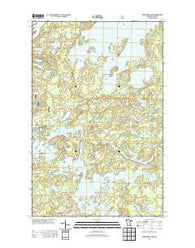 Snowbank Lake Minnesota Historical topographic map, 1:24000 scale, 7.5 X 7.5 Minute, Year 2013