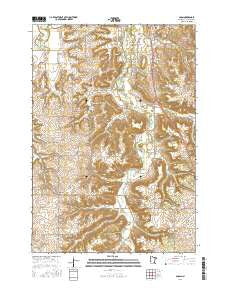 Sogn Minnesota Current topographic map, 1:24000 scale, 7.5 X 7.5 Minute, Year 2016