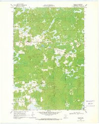 Solana Minnesota Historical topographic map, 1:24000 scale, 7.5 X 7.5 Minute, Year 1969