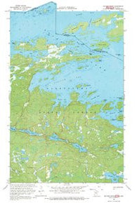 Soldier Point Minnesota Historical topographic map, 1:24000 scale, 7.5 X 7.5 Minute, Year 1968