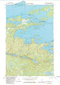 Soldier Point Minnesota Historical topographic map, 1:24000 scale, 7.5 X 7.5 Minute, Year 1968