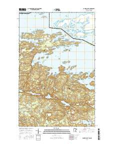 Soldier Point Minnesota Current topographic map, 1:24000 scale, 7.5 X 7.5 Minute, Year 2016