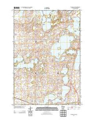 Solomon Lake Minnesota Historical topographic map, 1:24000 scale, 7.5 X 7.5 Minute, Year 2013
