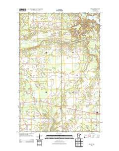 Solway Minnesota Historical topographic map, 1:24000 scale, 7.5 X 7.5 Minute, Year 2013