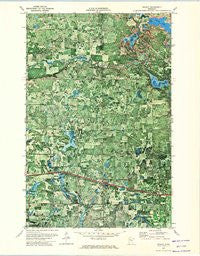 Solway Minnesota Historical topographic map, 1:24000 scale, 7.5 X 7.5 Minute, Year 1972