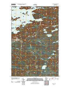 Soudan Minnesota Historical topographic map, 1:24000 scale, 7.5 X 7.5 Minute, Year 2010