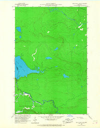 South Fowl Lake Minnesota Historical topographic map, 1:24000 scale, 7.5 X 7.5 Minute, Year 1960