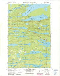 South Lake Minnesota Historical topographic map, 1:24000 scale, 7.5 X 7.5 Minute, Year 1960