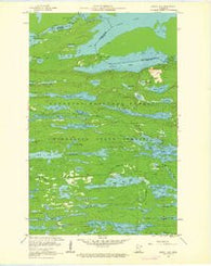 South Lake Minnesota Historical topographic map, 1:24000 scale, 7.5 X 7.5 Minute, Year 1960