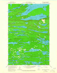 South Lake Minnesota Historical topographic map, 1:24000 scale, 7.5 X 7.5 Minute, Year 1960