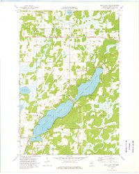 South Long Lake Minnesota Historical topographic map, 1:24000 scale, 7.5 X 7.5 Minute, Year 1973