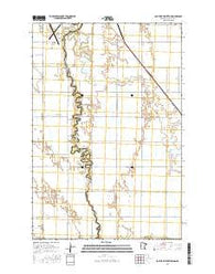 South of Wahpeton Minnesota Current topographic map, 1:24000 scale, 7.5 X 7.5 Minute, Year 2016