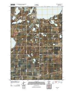 Spicer Minnesota Historical topographic map, 1:24000 scale, 7.5 X 7.5 Minute, Year 2010