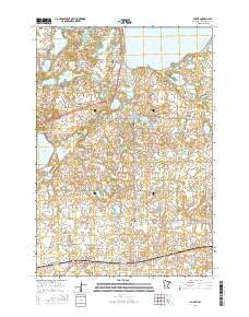 Spicer Minnesota Current topographic map, 1:24000 scale, 7.5 X 7.5 Minute, Year 2016
