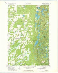 Spider Lake Minnesota Historical topographic map, 1:24000 scale, 7.5 X 7.5 Minute, Year 1970