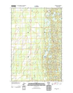 Spider Lake Minnesota Historical topographic map, 1:24000 scale, 7.5 X 7.5 Minute, Year 2013