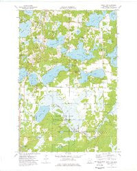 Spirit Lake Minnesota Historical topographic map, 1:24000 scale, 7.5 X 7.5 Minute, Year 1973