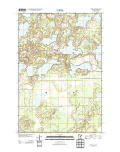 Spirit Lake Minnesota Historical topographic map, 1:24000 scale, 7.5 X 7.5 Minute, Year 2013