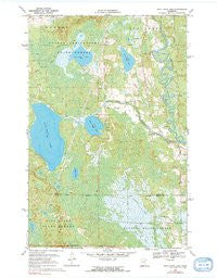 Split Hand Lake Minnesota Historical topographic map, 1:24000 scale, 7.5 X 7.5 Minute, Year 1970