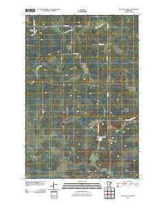 Split Rock Lake Minnesota Historical topographic map, 1:24000 scale, 7.5 X 7.5 Minute, Year 2010