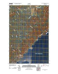Split Rock Point Minnesota Historical topographic map, 1:24000 scale, 7.5 X 7.5 Minute, Year 2010
