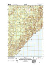 Split Rock Point Minnesota Historical topographic map, 1:24000 scale, 7.5 X 7.5 Minute, Year 2013