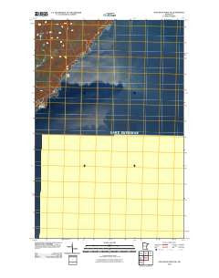 Split Rock Point NE Minnesota Historical topographic map, 1:24000 scale, 7.5 X 7.5 Minute, Year 2010