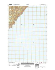 Split Rock Point NE Minnesota Historical topographic map, 1:24000 scale, 7.5 X 7.5 Minute, Year 2013