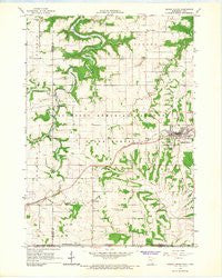 Spring Grove Minnesota Historical topographic map, 1:24000 scale, 7.5 X 7.5 Minute, Year 1965
