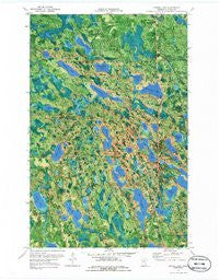 Spring Lake Minnesota Historical topographic map, 1:24000 scale, 7.5 X 7.5 Minute, Year 1970