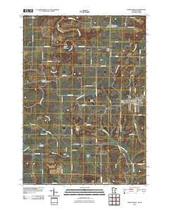 Spring Grove Minnesota Historical topographic map, 1:24000 scale, 7.5 X 7.5 Minute, Year 2010