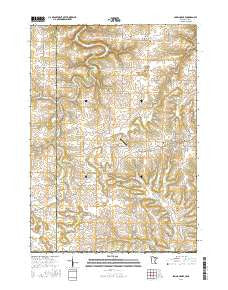 Spring Grove Minnesota Current topographic map, 1:24000 scale, 7.5 X 7.5 Minute, Year 2016