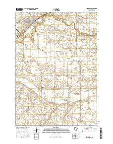 Springfield Minnesota Current topographic map, 1:24000 scale, 7.5 X 7.5 Minute, Year 2016