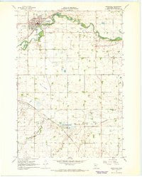 Springfield Minnesota Historical topographic map, 1:24000 scale, 7.5 X 7.5 Minute, Year 1967