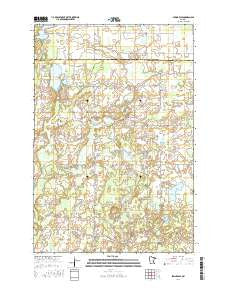 Springvale Minnesota Current topographic map, 1:24000 scale, 7.5 X 7.5 Minute, Year 2016