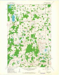 Springvale Minnesota Historical topographic map, 1:24000 scale, 7.5 X 7.5 Minute, Year 1961