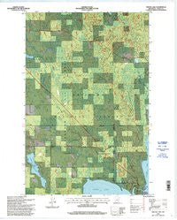 Squaw Lake Minnesota Historical topographic map, 1:24000 scale, 7.5 X 7.5 Minute, Year 1996