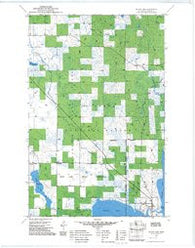 Squaw Lake Minnesota Historical topographic map, 1:24000 scale, 7.5 X 7.5 Minute, Year 1971