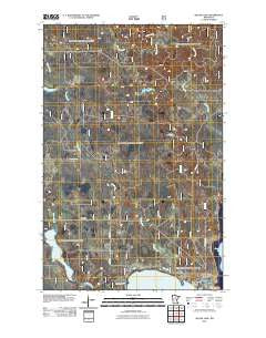 Squaw Lake Minnesota Historical topographic map, 1:24000 scale, 7.5 X 7.5 Minute, Year 2011