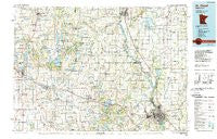 St. Cloud Minnesota Historical topographic map, 1:100000 scale, 30 X 60 Minute, Year 1986