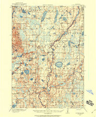 St. Francis Minnesota Historical topographic map, 1:62500 scale, 15 X 15 Minute, Year 1916
