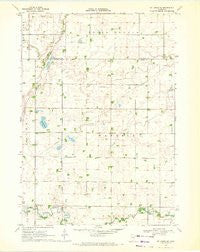 St James SE Minnesota Historical topographic map, 1:24000 scale, 7.5 X 7.5 Minute, Year 1970