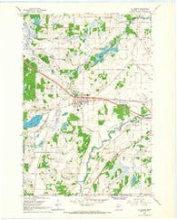 St Joseph Minnesota Historical topographic map, 1:24000 scale, 7.5 X 7.5 Minute, Year 1965