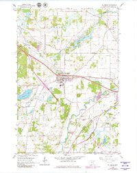 St. Joseph Minnesota Historical topographic map, 1:24000 scale, 7.5 X 7.5 Minute, Year 1965