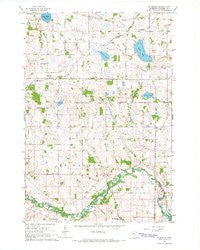 St Martin Minnesota Historical topographic map, 1:24000 scale, 7.5 X 7.5 Minute, Year 1965
