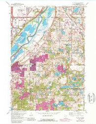 St. Paul SW Minnesota Historical topographic map, 1:24000 scale, 7.5 X 7.5 Minute, Year 1967