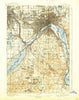 St. Paul Minnesota Historical topographic map, 1:62500 scale, 15 X 15 Minute, Year 1896