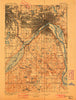 St. Paul Minnesota Historical topographic map, 1:62500 scale, 15 X 15 Minute, Year 1896