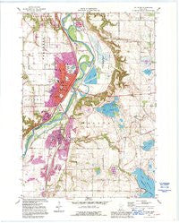 St Peter Minnesota Historical topographic map, 1:24000 scale, 7.5 X 7.5 Minute, Year 1991
